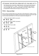 Предварительный просмотр 16 страницы Furniture of America CM5003-TV Assembly Instructions Manual