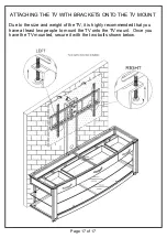 Предварительный просмотр 17 страницы Furniture of America CM5003-TV Assembly Instructions Manual