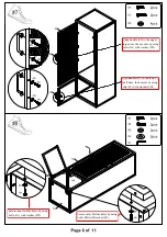 Preview for 8 page of Furniture of America CM5011-PCL Assembly Instructions Manual