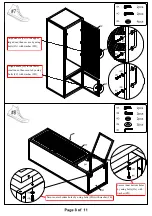 Preview for 8 page of Furniture of America CM5011-PCR Assembly Instructions Manual