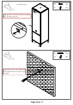 Preview for 10 page of Furniture of America CM5011-PCR Assembly Instructions Manual