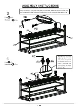 Preview for 7 page of Furniture of America CM5278-TV-54 Assembly Instructions Manual