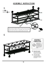 Preview for 8 page of Furniture of America CM5278-TV-54 Assembly Instructions Manual