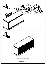 Preview for 3 page of Furniture of America CM5393-TV Assembly Instructions