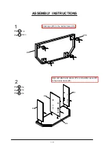 Preview for 7 page of Furniture of America CM5677TV Assembly Instructions Manual