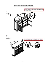 Preview for 10 page of Furniture of America CM5677TV Assembly Instructions Manual