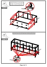 Preview for 4 page of Furniture of America CM5822-TV Assembly Instructions Manual