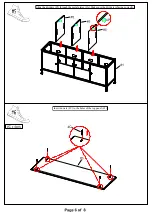 Preview for 6 page of Furniture of America CM5822-TV Assembly Instructions Manual