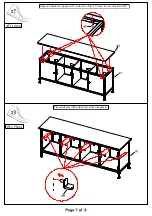 Preview for 7 page of Furniture of America CM5822-TV Assembly Instructions Manual