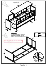 Preview for 5 page of Furniture of America CM5907-TV-60-3A Assembly Instructions Manual