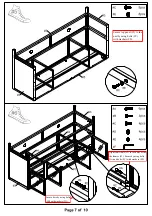 Preview for 7 page of Furniture of America CM5907-TV-60-3A Assembly Instructions Manual