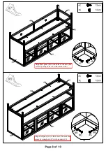 Preview for 8 page of Furniture of America CM5907-TV-60-3A Assembly Instructions Manual