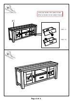 Preview for 4 page of Furniture of America CM5910-TV Assembly Instructions