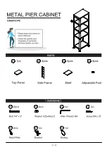 Preview for 5 page of Furniture of America CM5913-PC Assembly Instructions Manual
