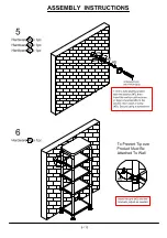 Preview for 8 page of Furniture of America CM5913-PC Assembly Instructions Manual