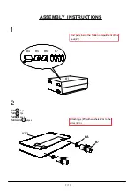 Preview for 7 page of Furniture of America CM6064CH Assembly Instructions Manual