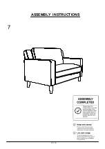 Preview for 10 page of Furniture of America CM6064CH Assembly Instructions Manual