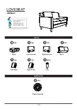 Предварительный просмотр 5 страницы Furniture of America CM6064LV Assembly Instructions Manual