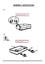 Предварительный просмотр 7 страницы Furniture of America CM6064LV Assembly Instructions Manual