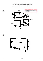 Предварительный просмотр 9 страницы Furniture of America CM6064LV Assembly Instructions Manual