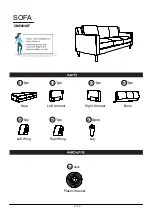 Preview for 5 page of Furniture of America CM6064SF Assembly Instructions Manual