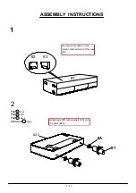 Preview for 7 page of Furniture of America CM6064SF Assembly Instructions Manual