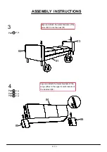 Preview for 8 page of Furniture of America CM6064SF Assembly Instructions Manual