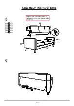 Preview for 9 page of Furniture of America CM6064SF Assembly Instructions Manual