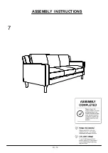 Preview for 10 page of Furniture of America CM6064SF Assembly Instructions Manual