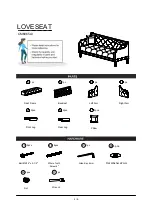 Preview for 5 page of Furniture of America CM6065LV Assembly Instructions Manual