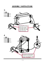 Preview for 9 page of Furniture of America CM6068 Assembly Instructions Manual