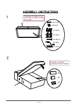 Preview for 8 page of Furniture of America CM6069 Assembly Instructions Manual