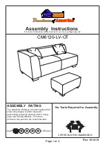 Furniture of America CM6120-LV-OT Assembly Instructions preview