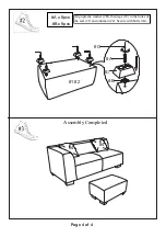 Preview for 4 page of Furniture of America CM6120-LV-OT Assembly Instructions