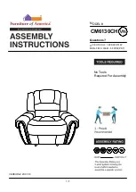 Furniture of America CM6130CH VN Assembly Instructions Manual preview