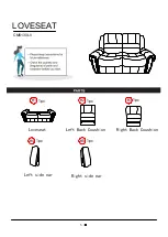 Предварительный просмотр 5 страницы Furniture of America CM6130LV Assembly Instructions Manual