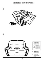 Предварительный просмотр 7 страницы Furniture of America CM6130LV Assembly Instructions Manual