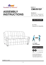 Furniture of America CM6191SF Assembly Instructions Manual preview