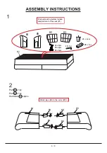 Preview for 6 page of Furniture of America CM6213-SF Assembly Instructions Manual