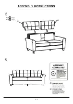 Preview for 8 page of Furniture of America CM6213-SF Assembly Instructions Manual