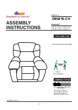 Furniture of America CM6216-CH Assembly Instructions Manual preview