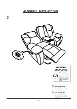 Preview for 7 page of Furniture of America CM6216-LV Assembly Instructions Manual