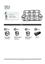 Preview for 5 page of Furniture of America CM6216-SF Assembly Instructions Manual