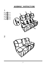 Preview for 6 page of Furniture of America CM6216-SF Assembly Instructions Manual