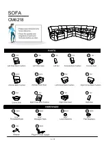 Preview for 5 page of Furniture of America CM6218 Assembly Instructions Manual