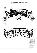 Preview for 13 page of Furniture of America CM6218 Assembly Instructions Manual