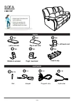 Предварительный просмотр 5 страницы Furniture of America CM6219SF Assembly Instructions Manual