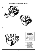 Предварительный просмотр 8 страницы Furniture of America CM6219SF Assembly Instructions Manual