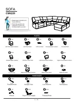 Preview for 5 page of Furniture of America CM6229 Assembly Instructions Manual