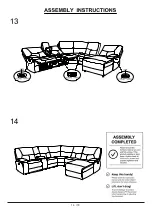 Preview for 14 page of Furniture of America CM6229 Assembly Instructions Manual